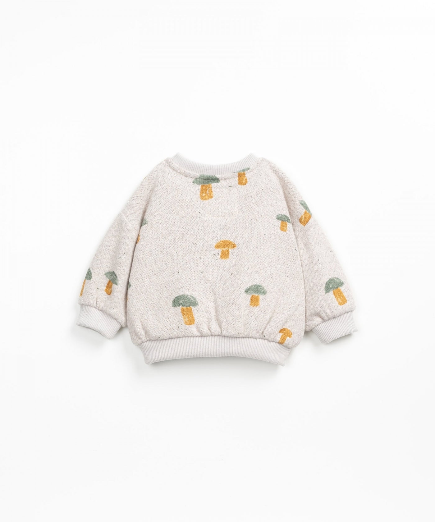 Mushroom print sweater