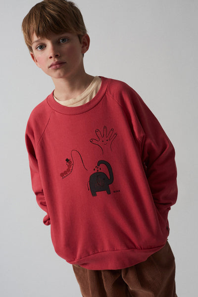 Weekend House Kids Hand print sweatshirt