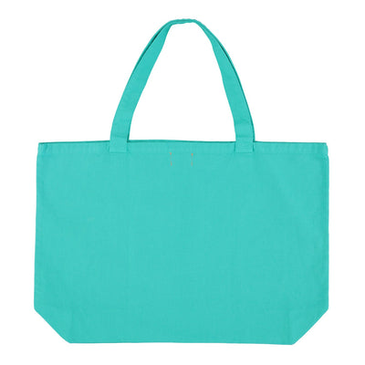 XL logo bag / turquoise