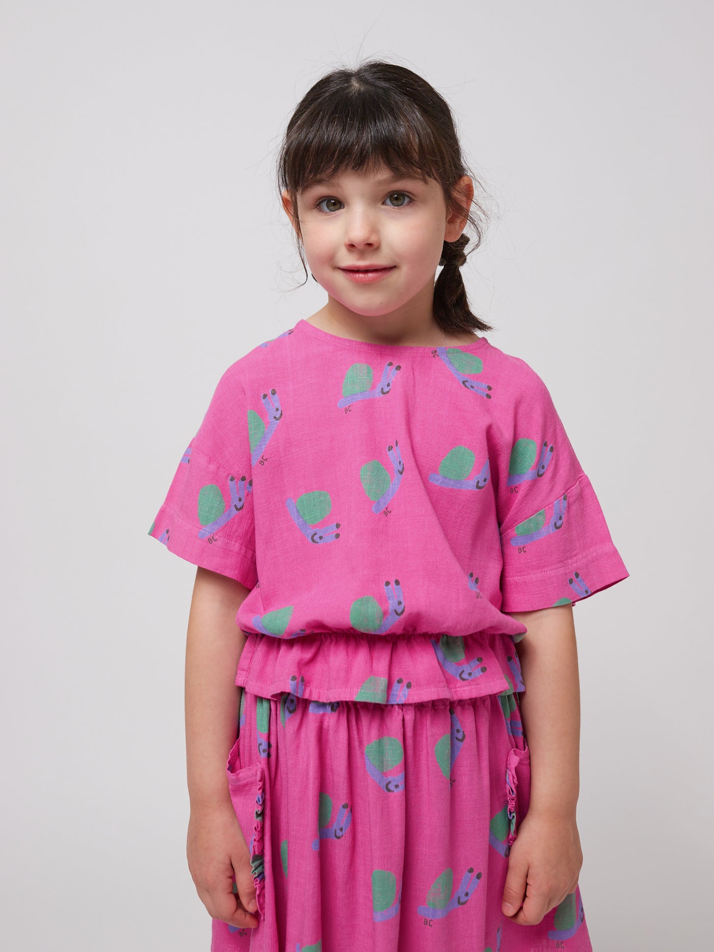 Falda estampada Funny Snail