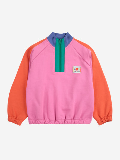 Sudadera Smiling Color Block