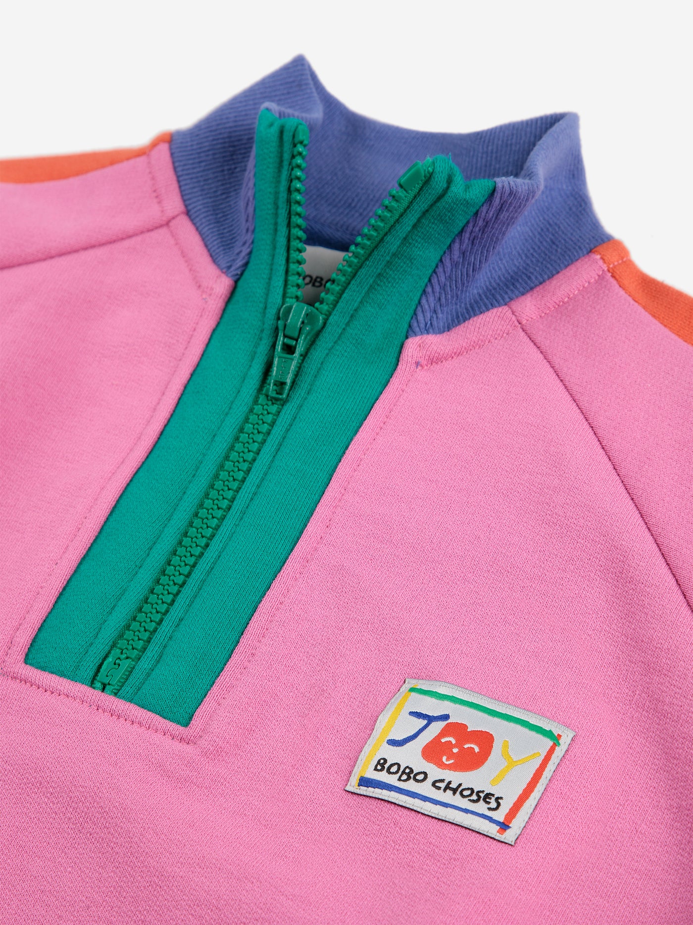 Sudadera Smiling Color Block