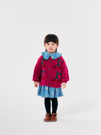 Bobo Choses Beneath the Moon raglan sleeves all over dress