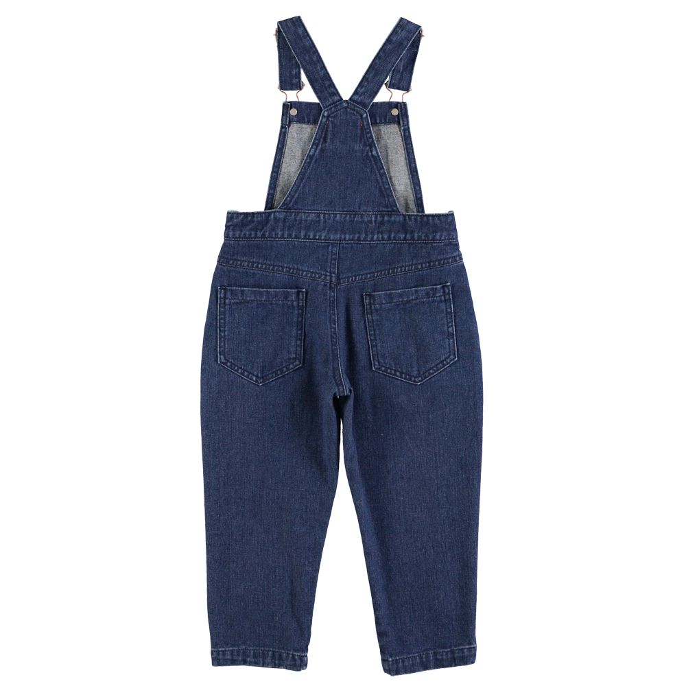 Piupiuchick Dungarees navy denim