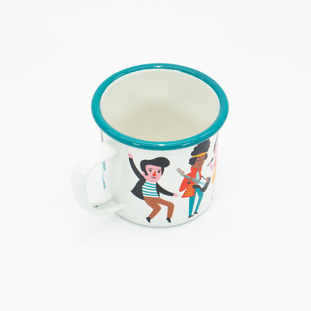 "Music lover" enamel mug 