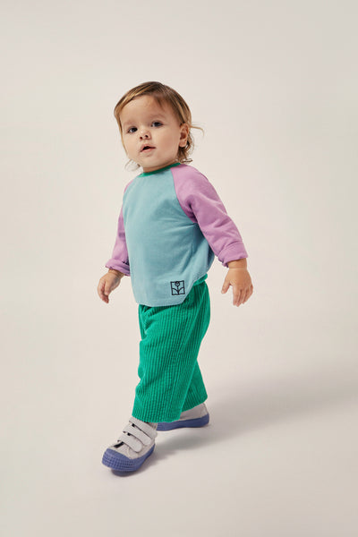 Green Courdroy Baby Trousers