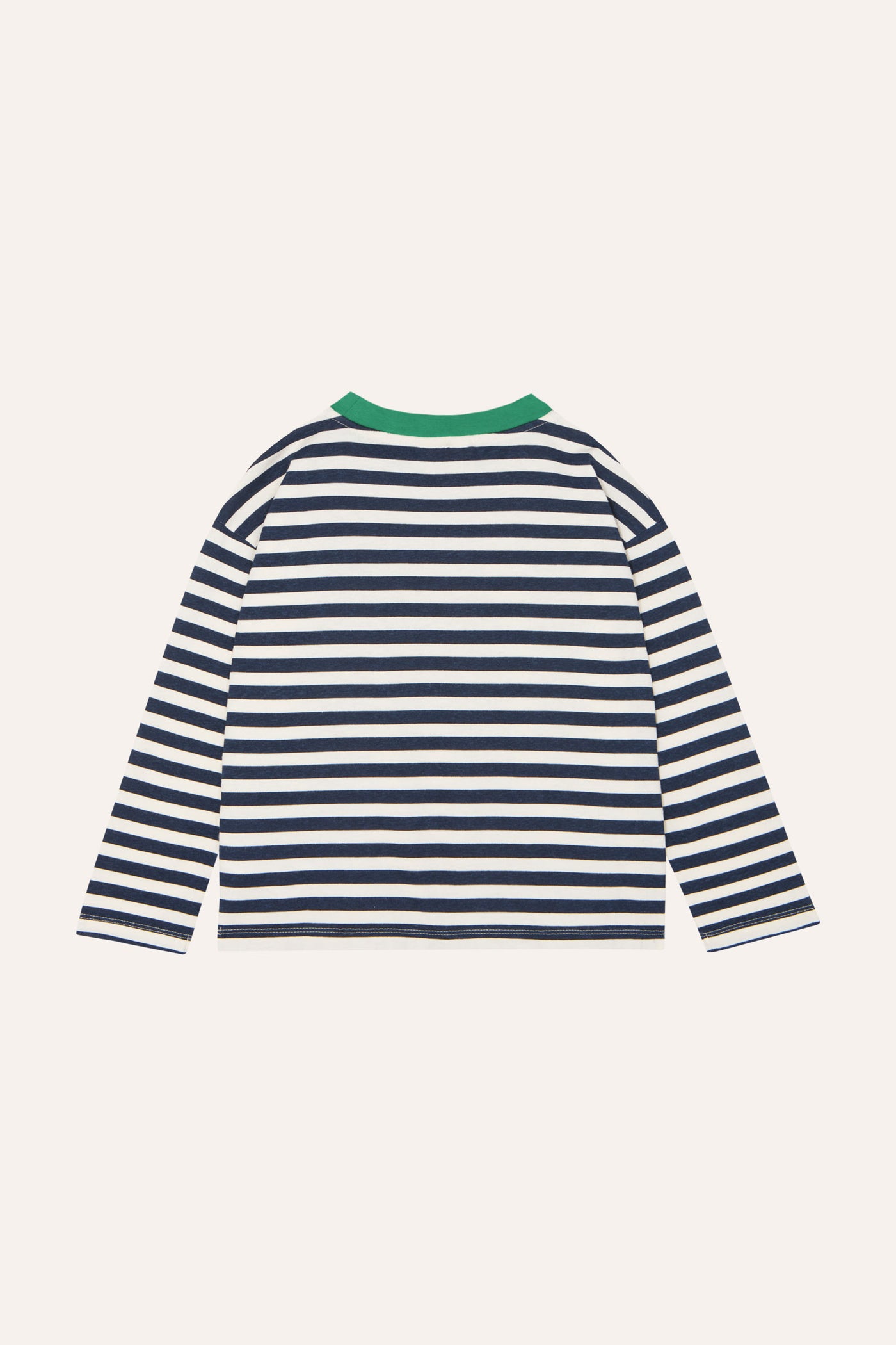 Blue Stripes Ling Sleeve Kids Tshirt