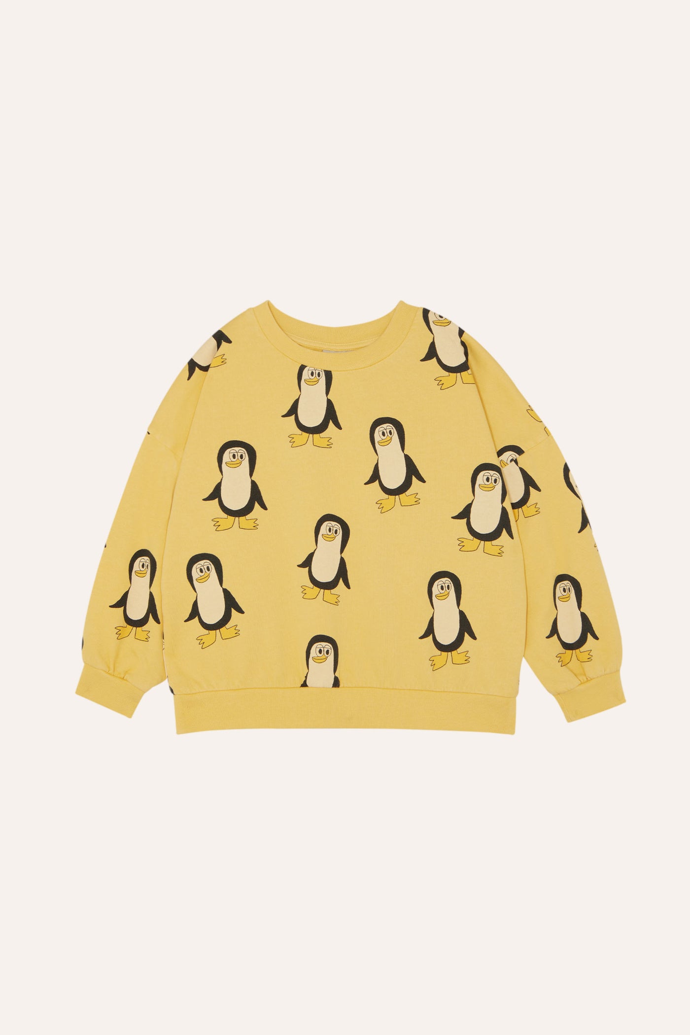 Penguins Allover Oversized Kids Sweatshirt