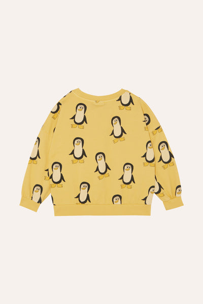 Penguins Allover Oversized Kids Sweatshirt