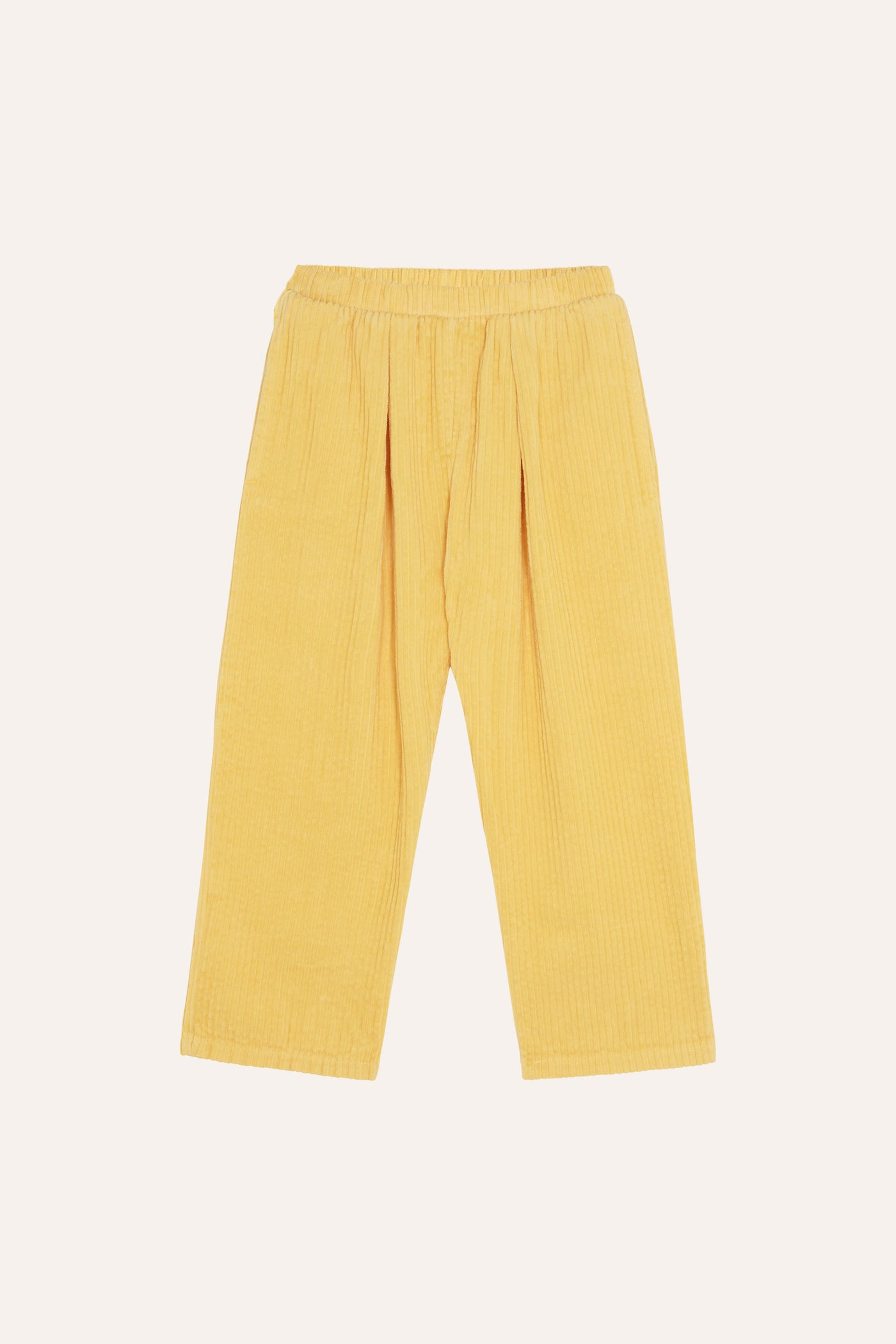 Yellow Corduroy Kids Trousers