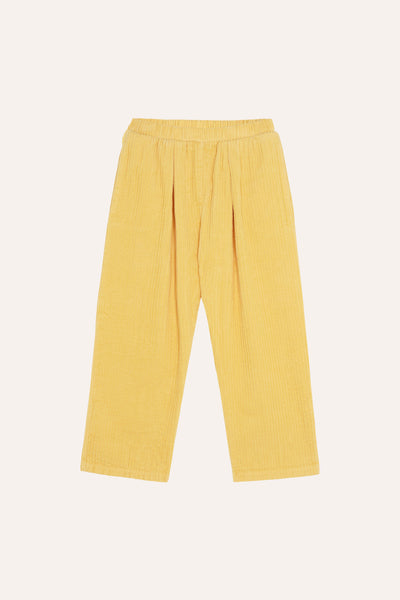 Yellow Corduroy Kids Trousers