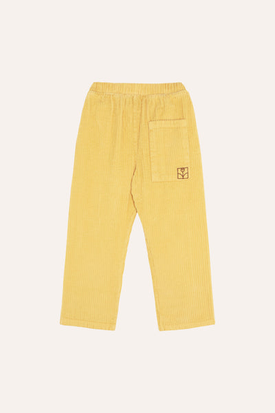 Yellow Corduroy Kids Trousers