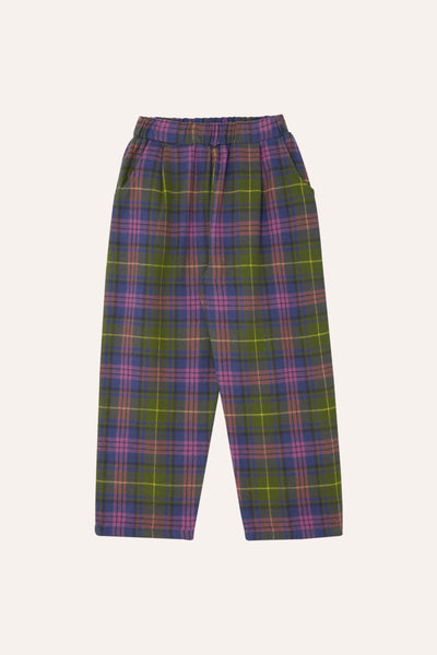 Checked Kids Trousers