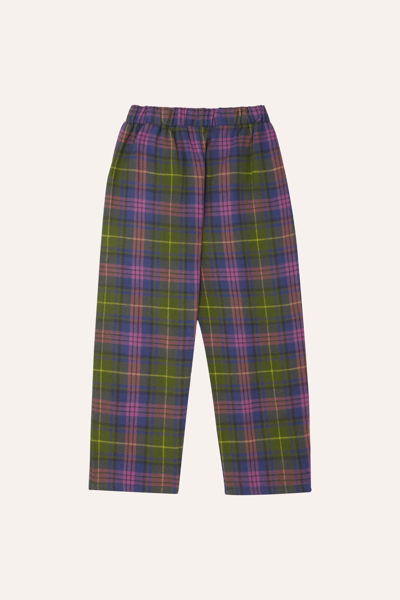 Checked Kids Trousers