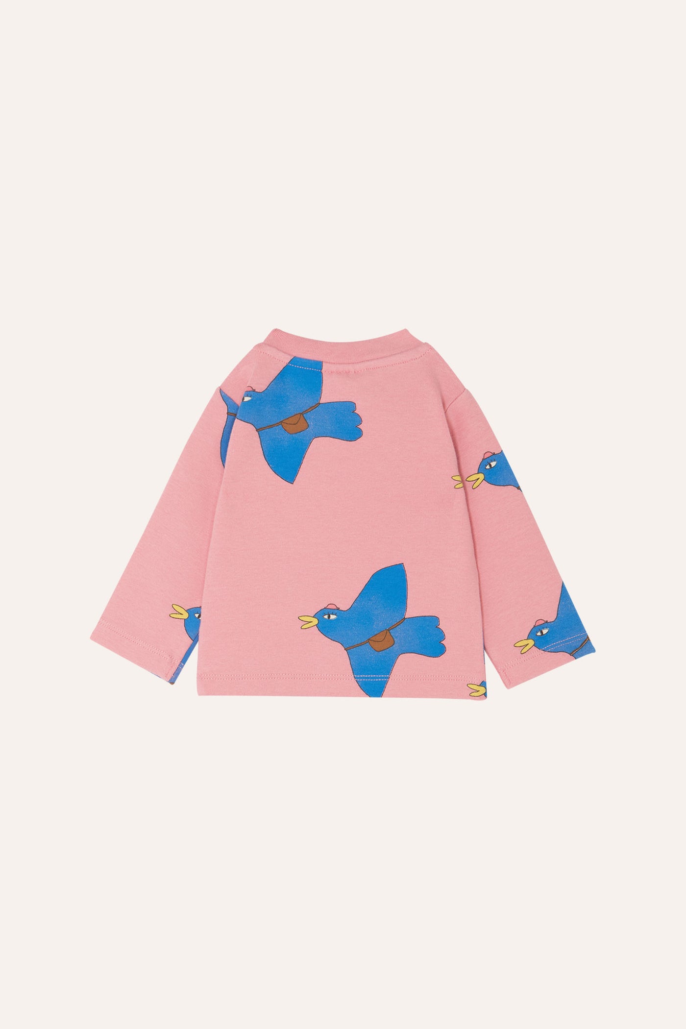 Pigeons Allover Long Sleeves Baby Tshirt