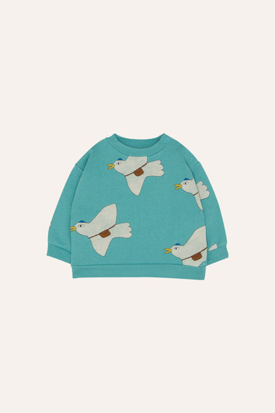 Pigeons Allover Baby Sweatshirt