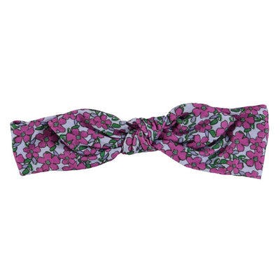 Piupiuchick headband w/ bow lilac flowers