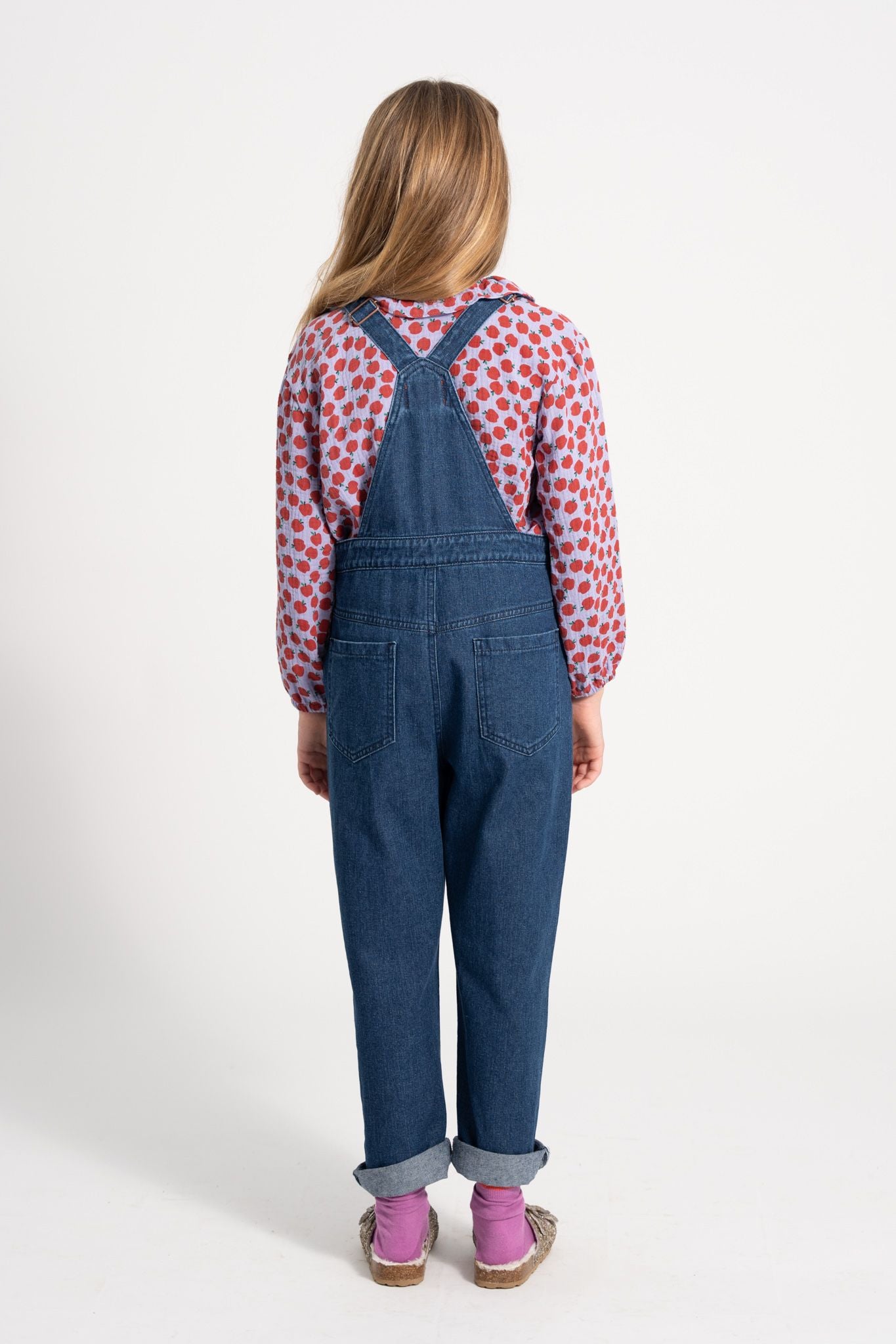 Piupiuchick Dungarees navy denim