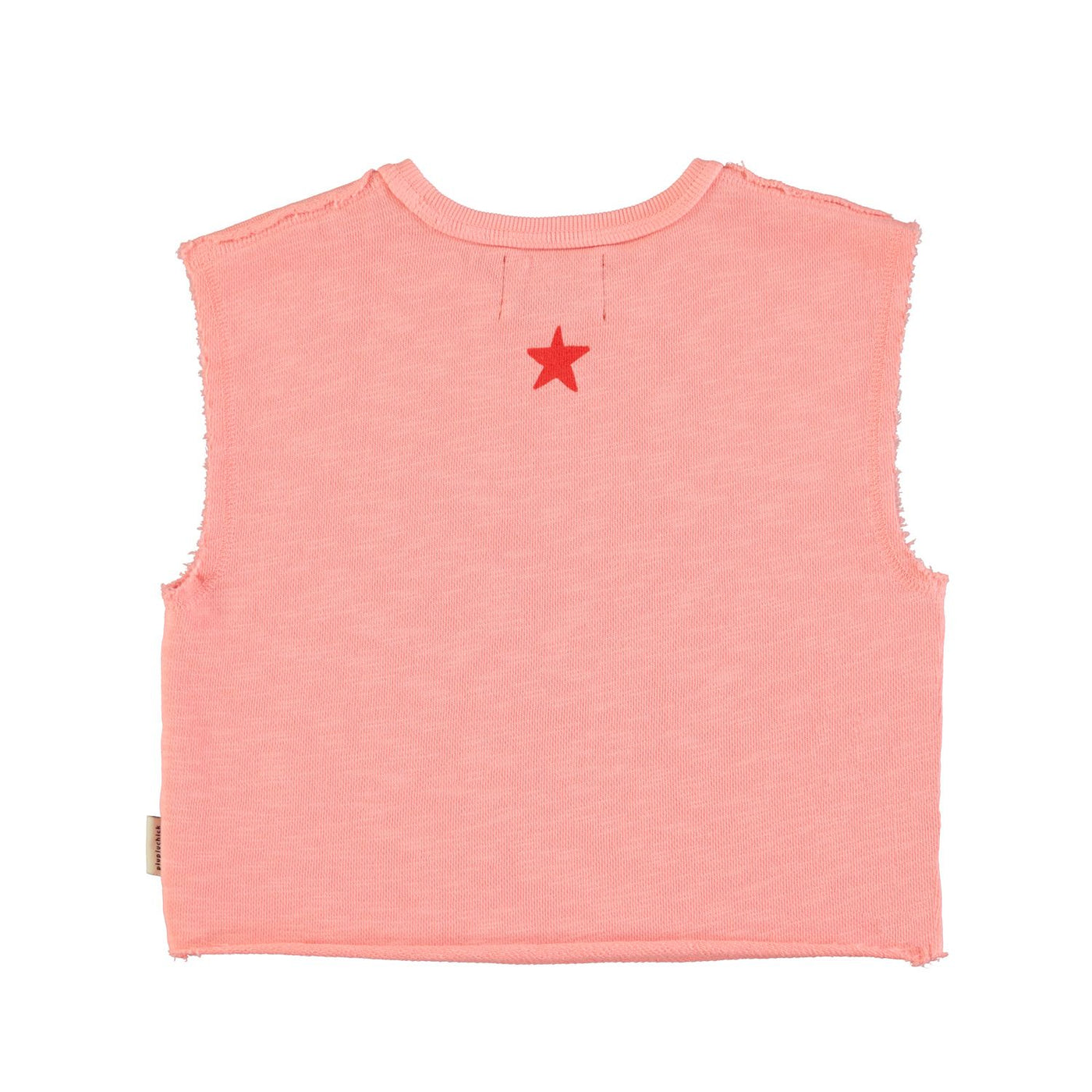 sleeveless t´shirt | pink w/ "camp tapawingo" print