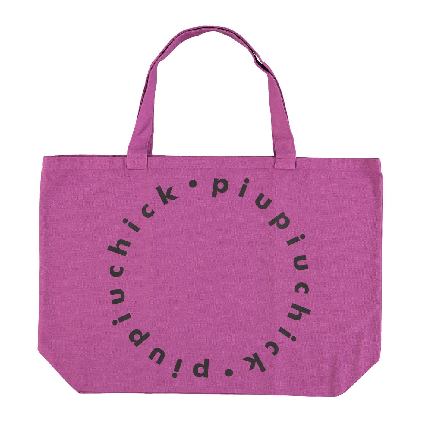 XL logo bag / fuchsia